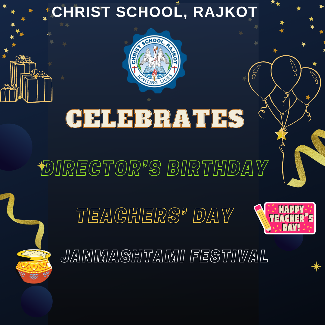 Director's Birthday, Teacher's Day, Janmashtami Ce
